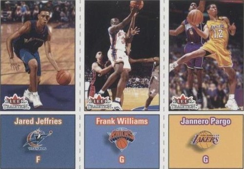 2002-03 Fleer Tradition - Jared Jeffries/Jannero Pargo/Frank Williams #273