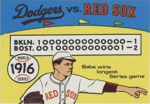 1970 Fleer Laughlin World Series - Babe Ruth #13