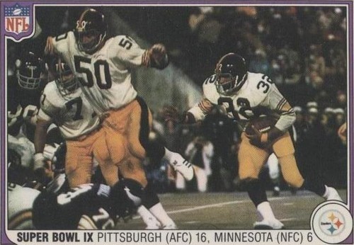 1983 Fleer NFL Team Action Franco Harris #65