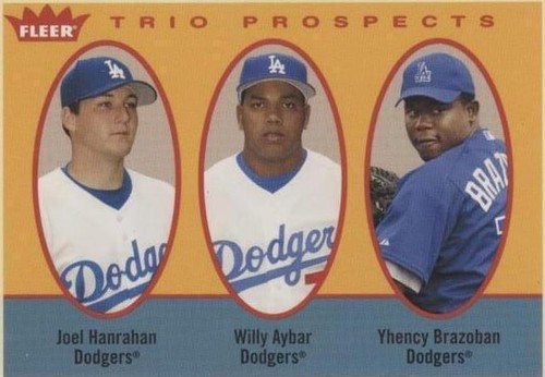 2005 Fleer Tradition - Joel Hanrahan Willy Aybar Yhency Brazoban #315