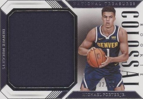 2018-19 Panini National Treasures - Michael Porter Jr. #CRM-MP