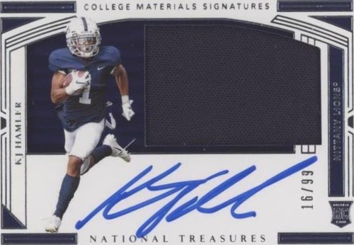 2020 Panini National Treasures Collegiate KJ Hamler #118