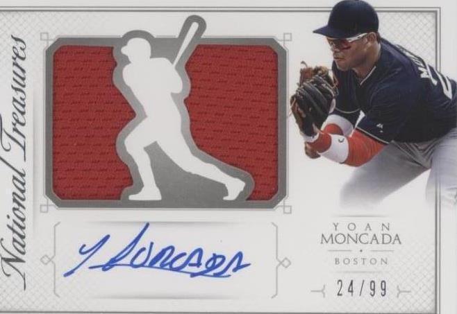 Panini National Treasures 2015 - Yoan Moncada #50