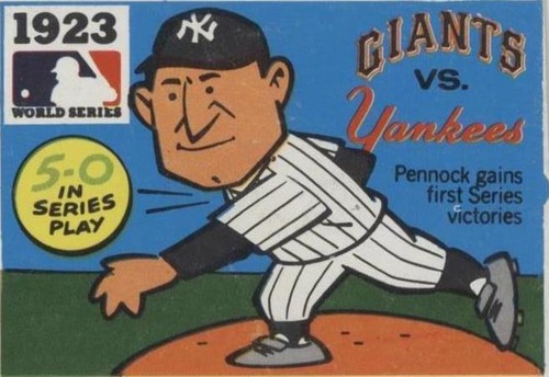 Herb Pennock Trading Cards