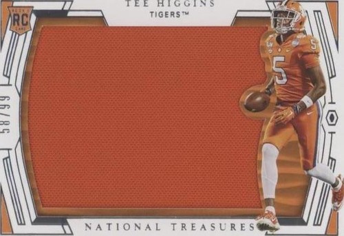 2020 Panini National Treasures Collegiate Tee Higgins #11