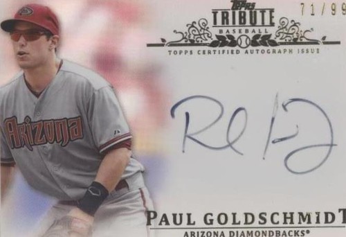 2013 Topps Tribute - Paul Goldschmidt #TA-PG3