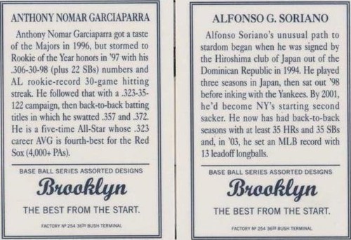 2003 Topps 205 - Alfonso Soriano Nomar Garciaparra #TF98