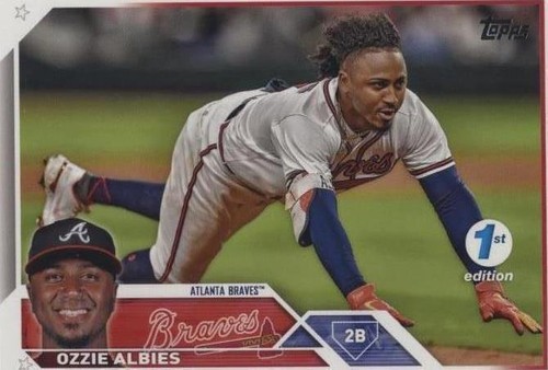 2023 Topps Series 1 1st Edition - Ozzie Albies #81