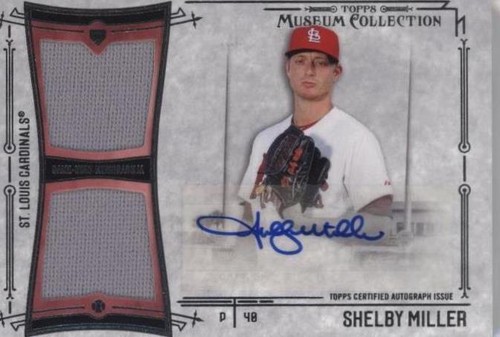 2015 Topps Museum Collection - Shelby Miller #SSD-SMR