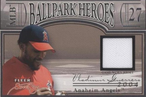 2004 Fleer Sweet Sigs - Vladimir Guerrero #BH-VG