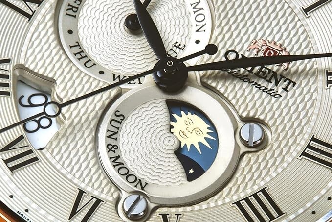 Pre-owned Orient Sun&moon Sun And Moon Automatic Watch Mechanical Automatic Rn-ak0001s