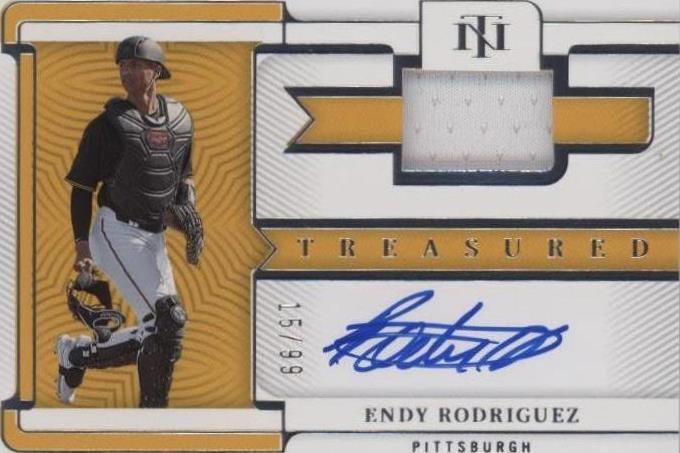 2023 Panini National Treasures - Endy Rodriguez #TMS-ER