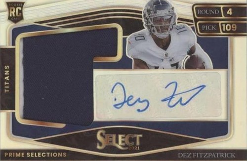 2021 Panini Select Dez Fitzpatrick #PS-DFI