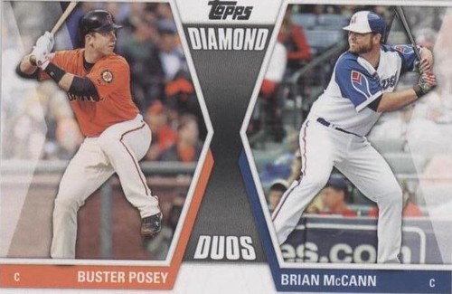 2011 Topps Update Series - Brian McCann Buster Posey #DD-26