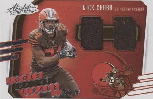 2020 Panini Absolute Nick Chubb #TTD-24