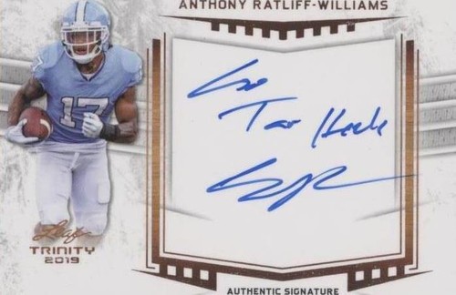 2019 Leaf Trinity Anthony Ratliff-Williams #A-ARW