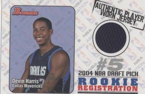 2004-05 Bowman Draft Picks & Prospects - Devin Harris #ROR-DEH