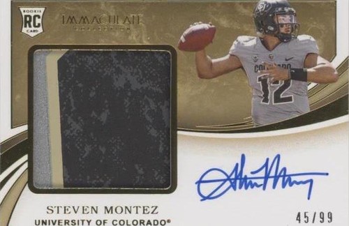2020 Panini Immaculate Collection Collegiate Steven Montez #141