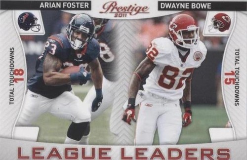2011 Panini Prestige Arian Foster Dwayne Bowe #13