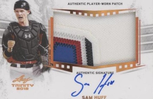 2019 Leaf Trinity - Sam Huff #PA-SH1