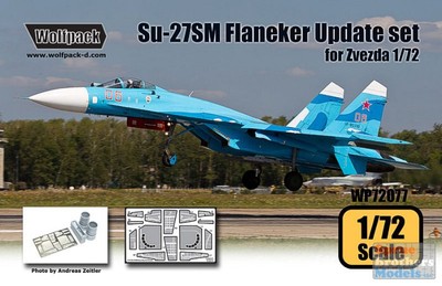 WPD72077 1:72 Wolfpack Su-27SM Flanker B Mod.1 Update Set (ZVE kit)