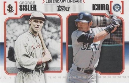 2010 Topps - George Sisler Ichiro Suzuki #LL7