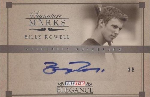 2007 TRISTAR Elegance - Billy Rowell #SM-BR