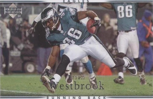 2007 Upper Deck Brian Westbrook #143
