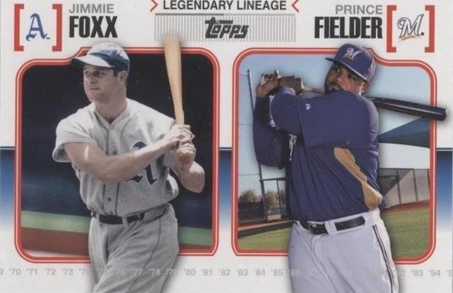 2010 Topps - Jimmie Foxx Prince Fielder #LL41