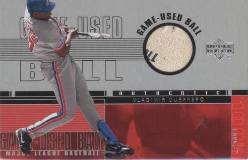 2001 Upper Deck - Vladimir Guerrero #B-VG