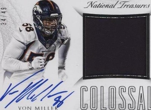 2015 Panini National Treasures Von Miller #COS-VM