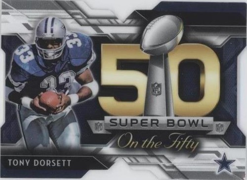 2015 Topps Chrome Mini Tony Dorsett #SBDC-TD