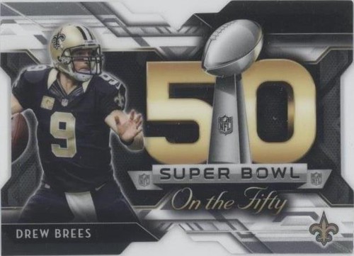 2015 Topps Chrome Mini Drew Brees #SBDC-DB