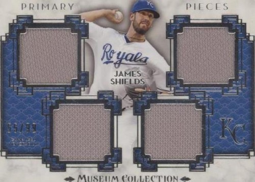 2014 Topps Museum Collection - James Shields #PPQR-JS