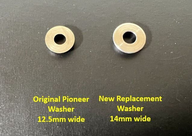 Stainless Steel Rack Mount Screw & Washer Set for Pioneer Spec JA-R1A JA-R2S 
