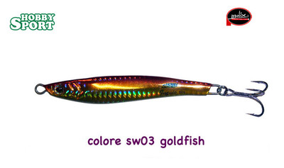 JUGULO CASTING MOLIX ORIGINALE 60 GR   SW 03 GOLD FISH METAL JIG SPINNING