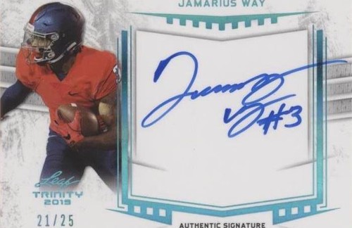 2019 Leaf Trinity Jamarius Way #A-JW1