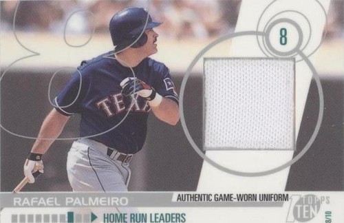 2002 Topps Ten - Rafael Palmeiro #TTR-RP