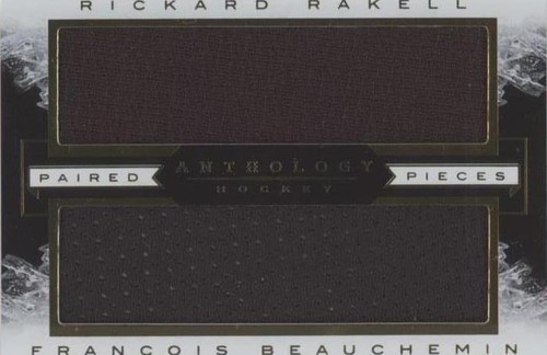 2015-16 Panini Anthology - Francois Beauchemin Rickard Rakell #PP-RB