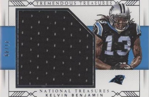 2017 Panini National Treasures Kelvin Benjamin #42