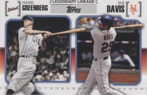 2010 Topps - Hank Greenberg Ike Davis #LL67