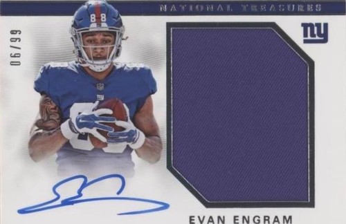 2017 Panini National Treasures Evan Engram #RMS-EE