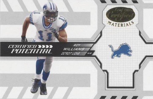 2005 Leaf Certified Materials Roy Williams #CP-12