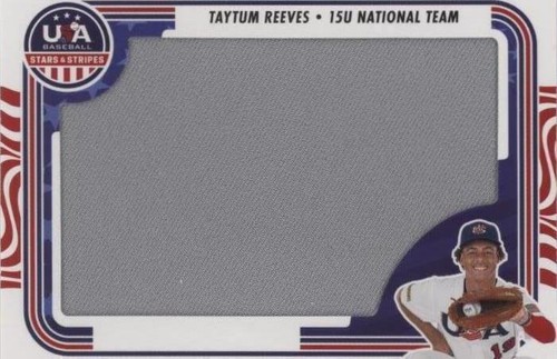2024 Panini Stars and Stripes - Taytum Reeves #JM-REE