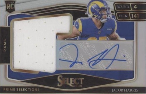 2021 Panini Select Jacob Harris #PS-JHA