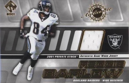 2001 Pacific Private Stock Reggie Barlow #111