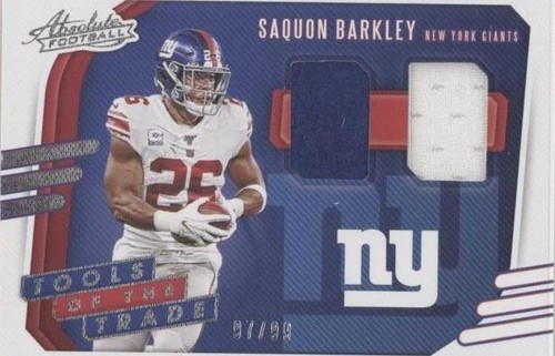 2020 Panini Absolute Saquon Barkley #TTD-15