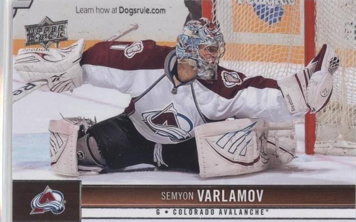 2012-13 Upper Deck - Semyon Varlamov #46
