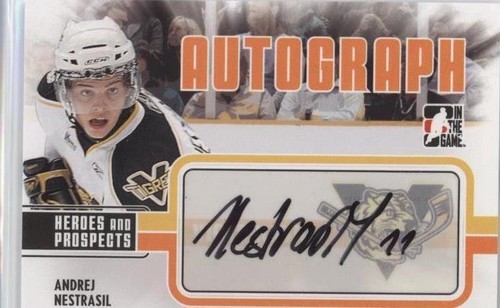 2009-10 In the Game Heroes and Prospects - Andrej Nestrasil #A-AN