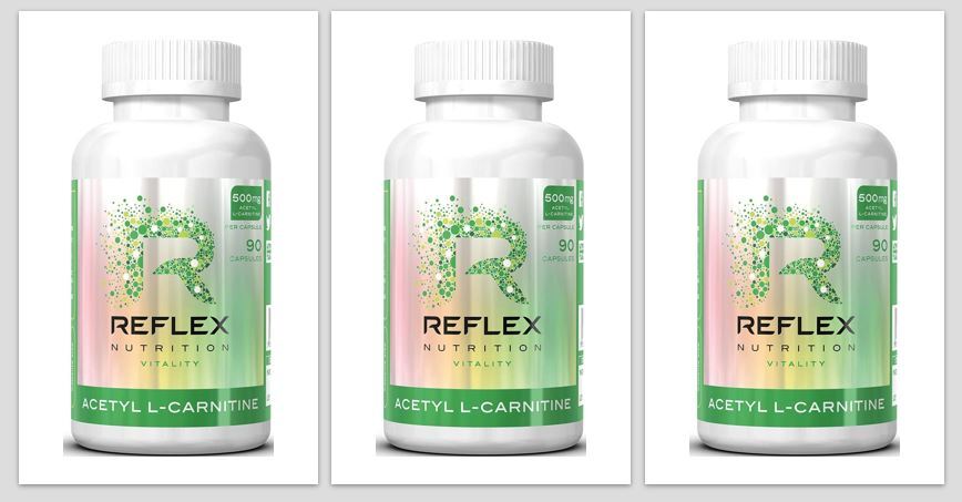 reflex acetyl l-carnitine ราคา Reflex Nutrition Acetyl L-Carnitine 500 mg- 3x90 Kapseln (27,59 EUR/100 g)
